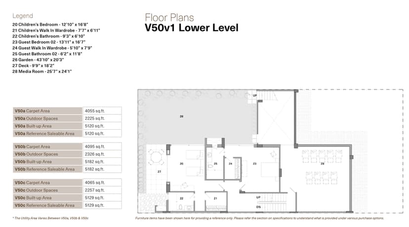 V50 Floor Plan